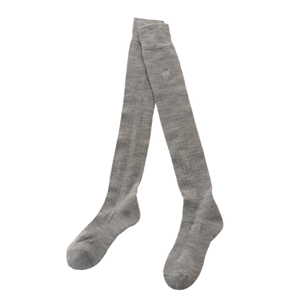 WOMENS ニーハイソックス 杢グレー 071789852 - ZOY OFFICIAL