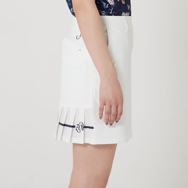 WOMENS チルドライ 2WAYストレッチ スカート ホワイト 071622306 - ZOY OFFICIAL