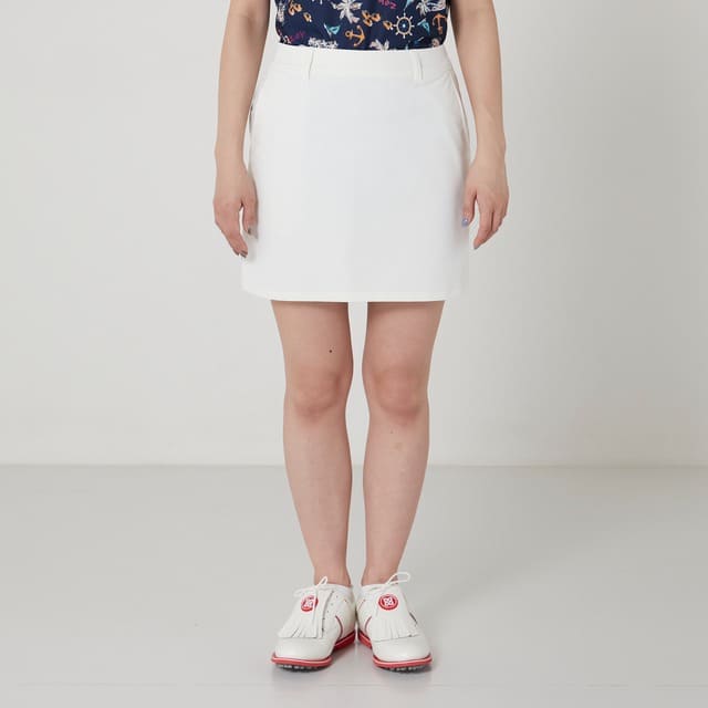 WOMENS チルドライ 2WAYストレッチ スカート ホワイト 071622306 - ZOY OFFICIAL