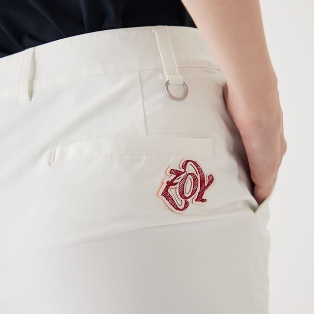 WOMENS チルドライ 2WAYストレッチ スカート ホワイト 071622331 - ZOY OFFICIAL