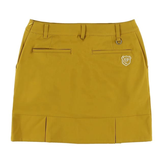 WOMENS ドライギャバ2WAY STRETCH スカート マスタード 071739350 - ZOY OFFICIAL