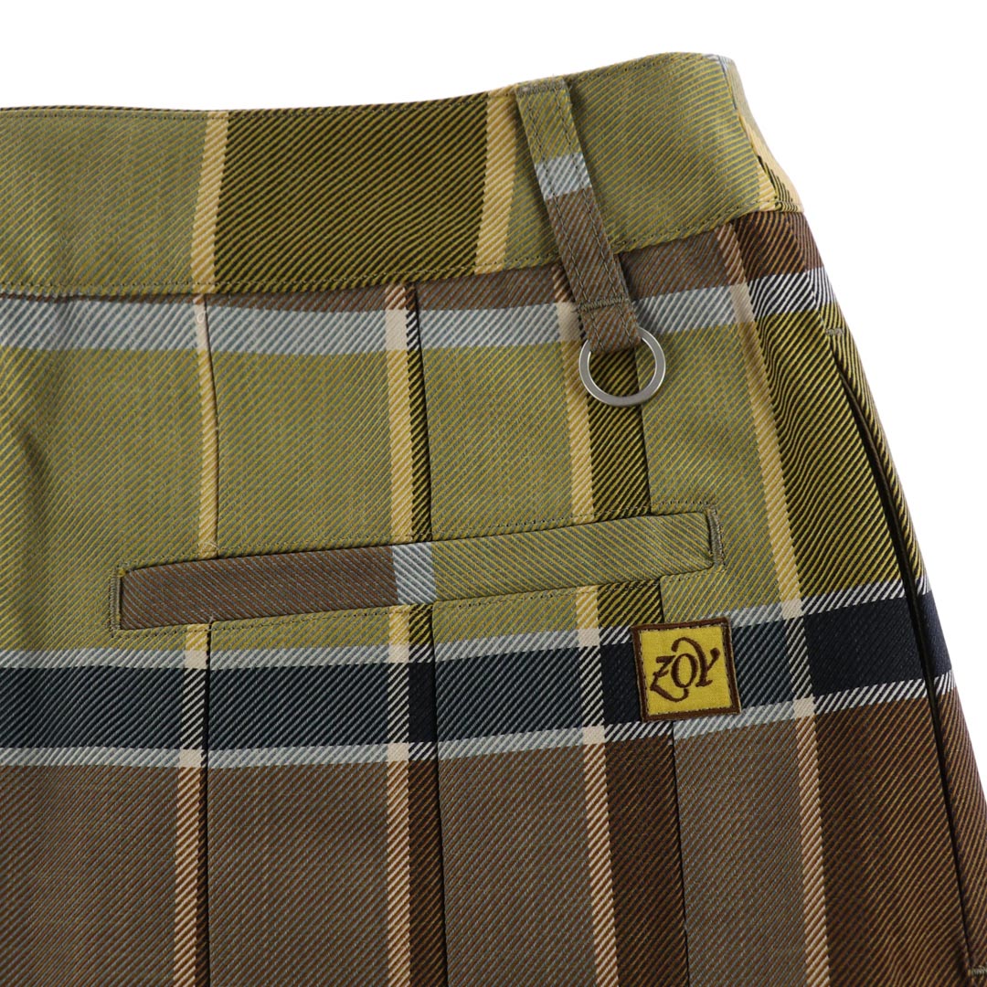 WOMENS シンセティックチェックBTMS スカート 071624302 - ZOY OFFICIAL