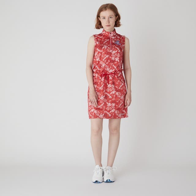 WOMENS LENARDSフラワープリント ワンピース オレンジ 071222551 - ZOY OFFICIAL