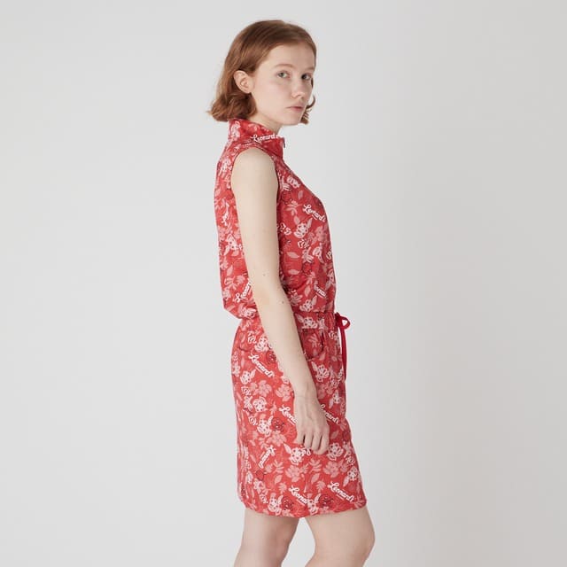 WOMENS LENARDSフラワープリント ワンピース オレンジ 071222551 - ZOY OFFICIAL