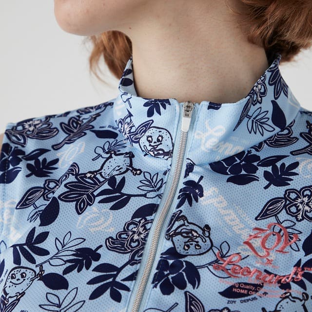 WOMENS LENARDSフラワープリント ワンピース ブルー 071222551 - ZOY OFFICIAL