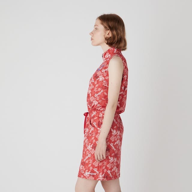 WOMENS LENARDSフラワープリント ワンピース オレンジ 071222551 - ZOY OFFICIAL