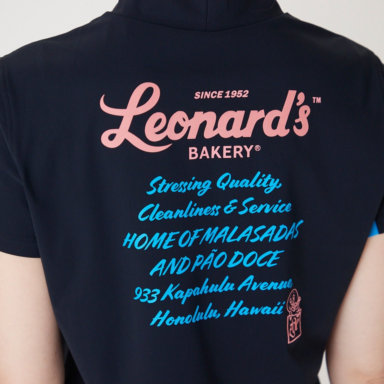 WOMENS LENARDS EURO JSY 半袖モックネックTシャツ ネイビー 071222051 - ZOY OFFICIAL