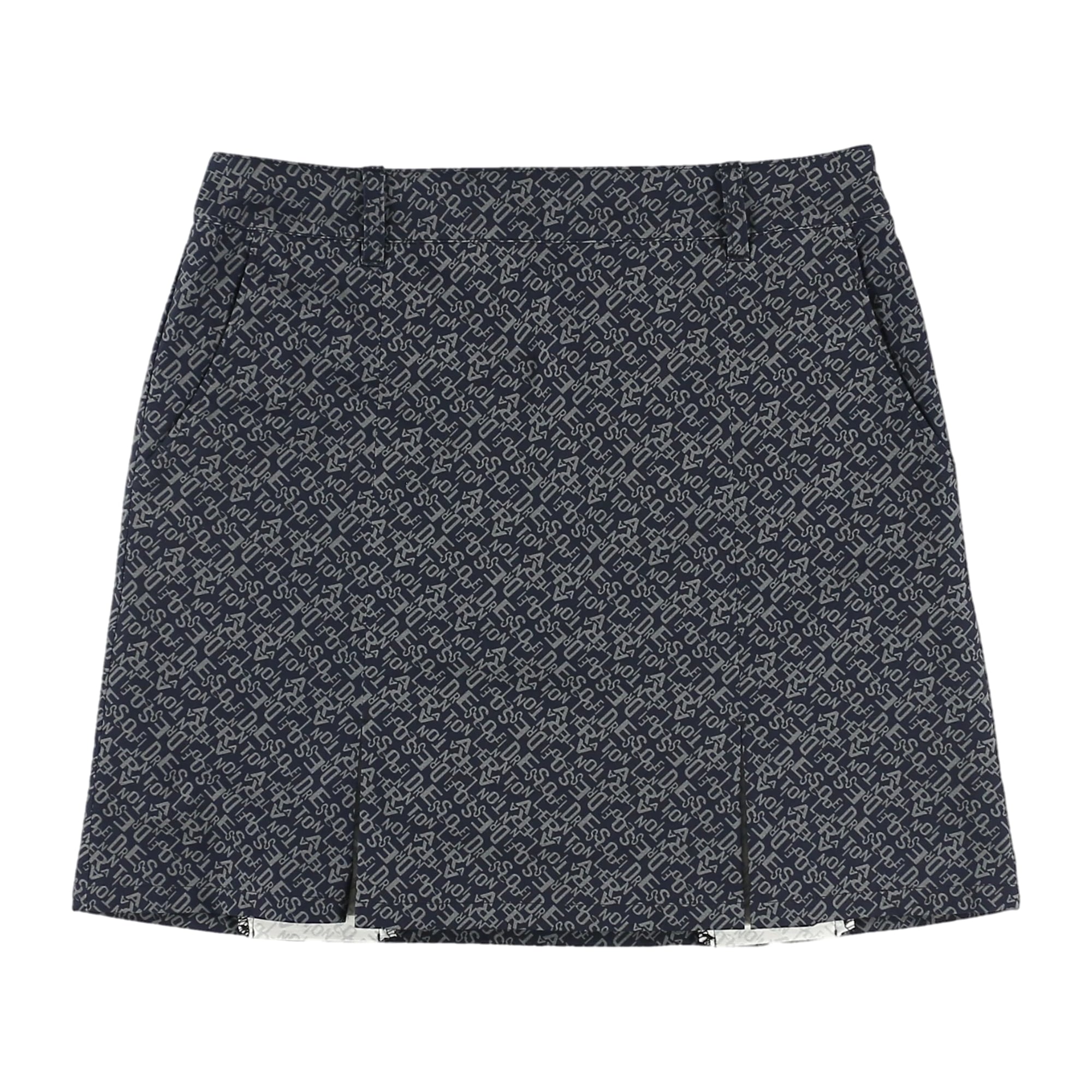 WOMENS バイアスロゴPT ドットライトテックエアー スカート ネイビー 071634300 - ZOY OFFICIAL