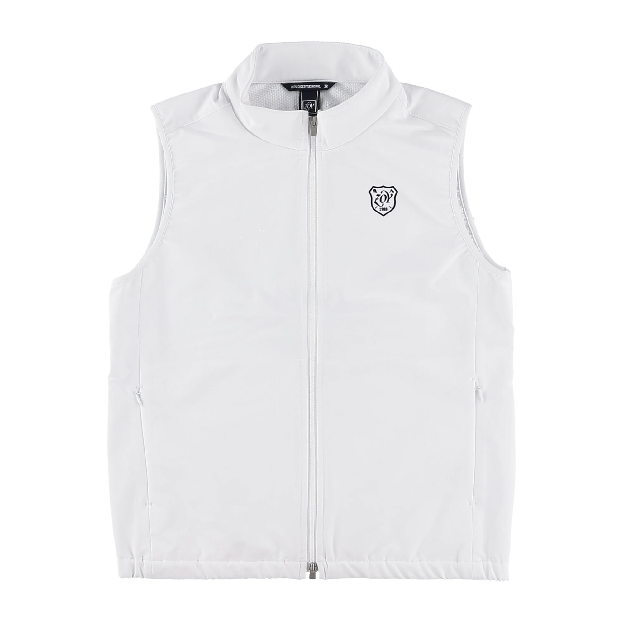 WOMENS STORMFLEECE フルジップベスト ホワイト 071634103 - ZOY OFFICIAL