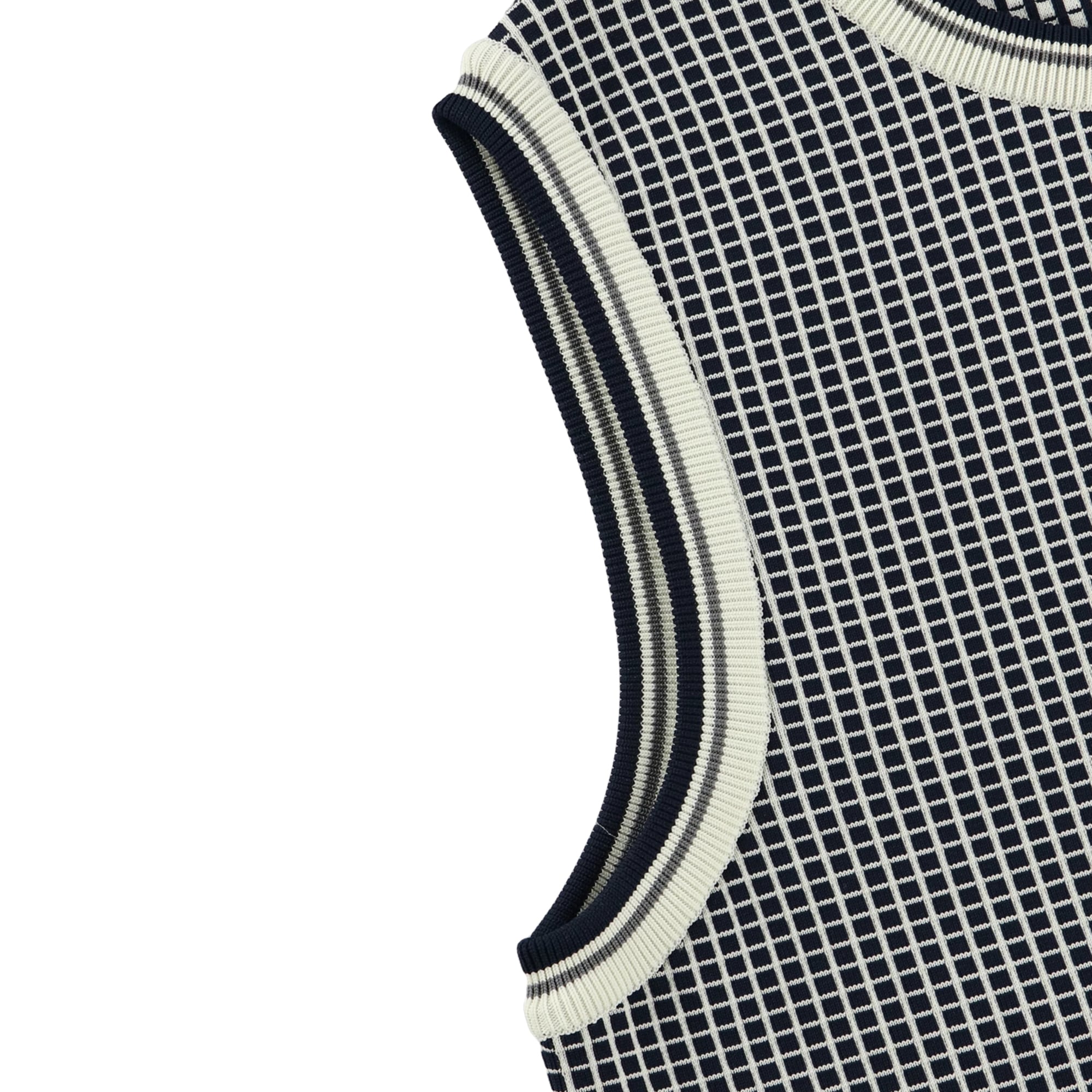 WOMENS マイクロスリーム グラフチェックWJQ ベスト 071624701 - ZOY OFFICIAL