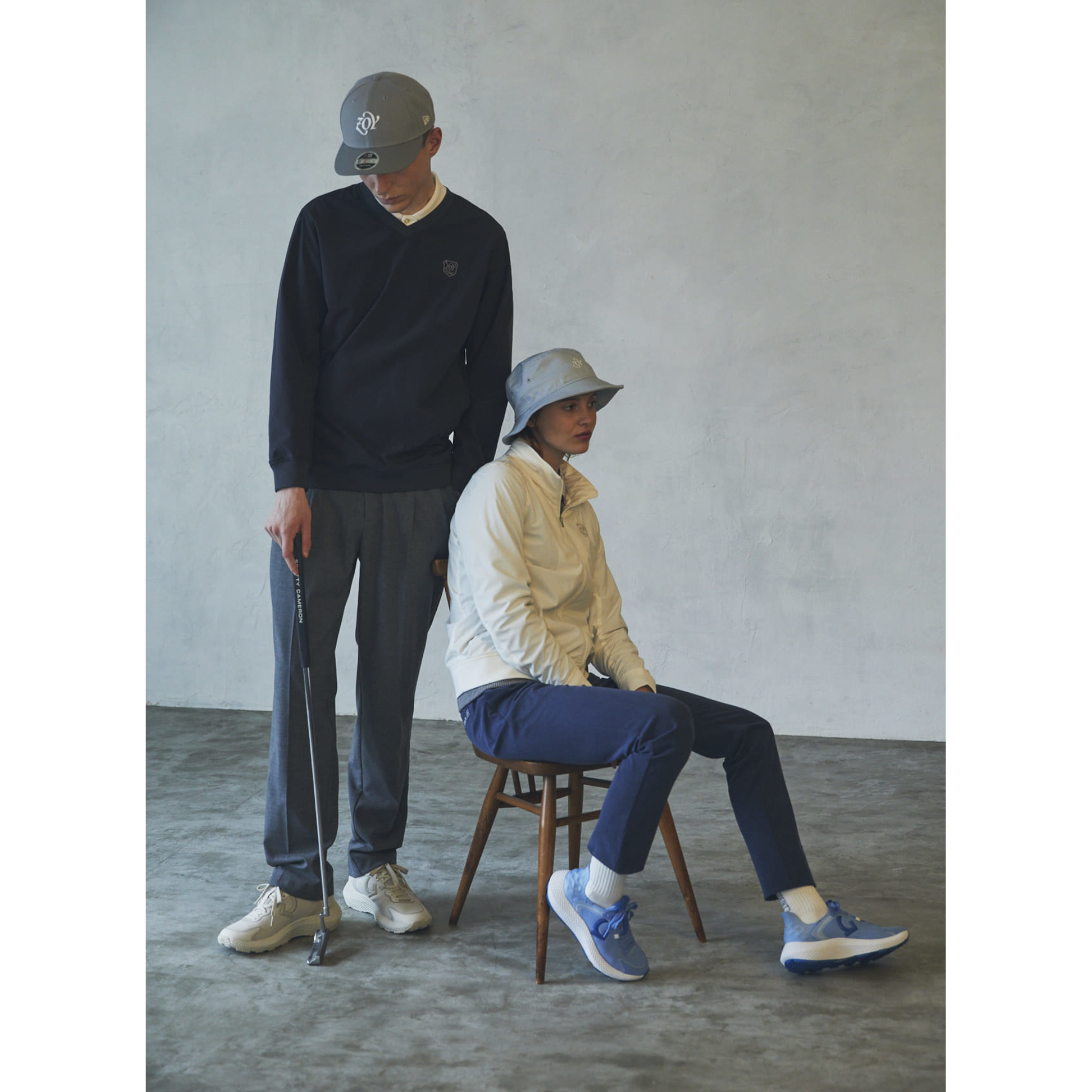 MEN CORDURA ストレッチポプリン ロングパンツ ヘザーグレー