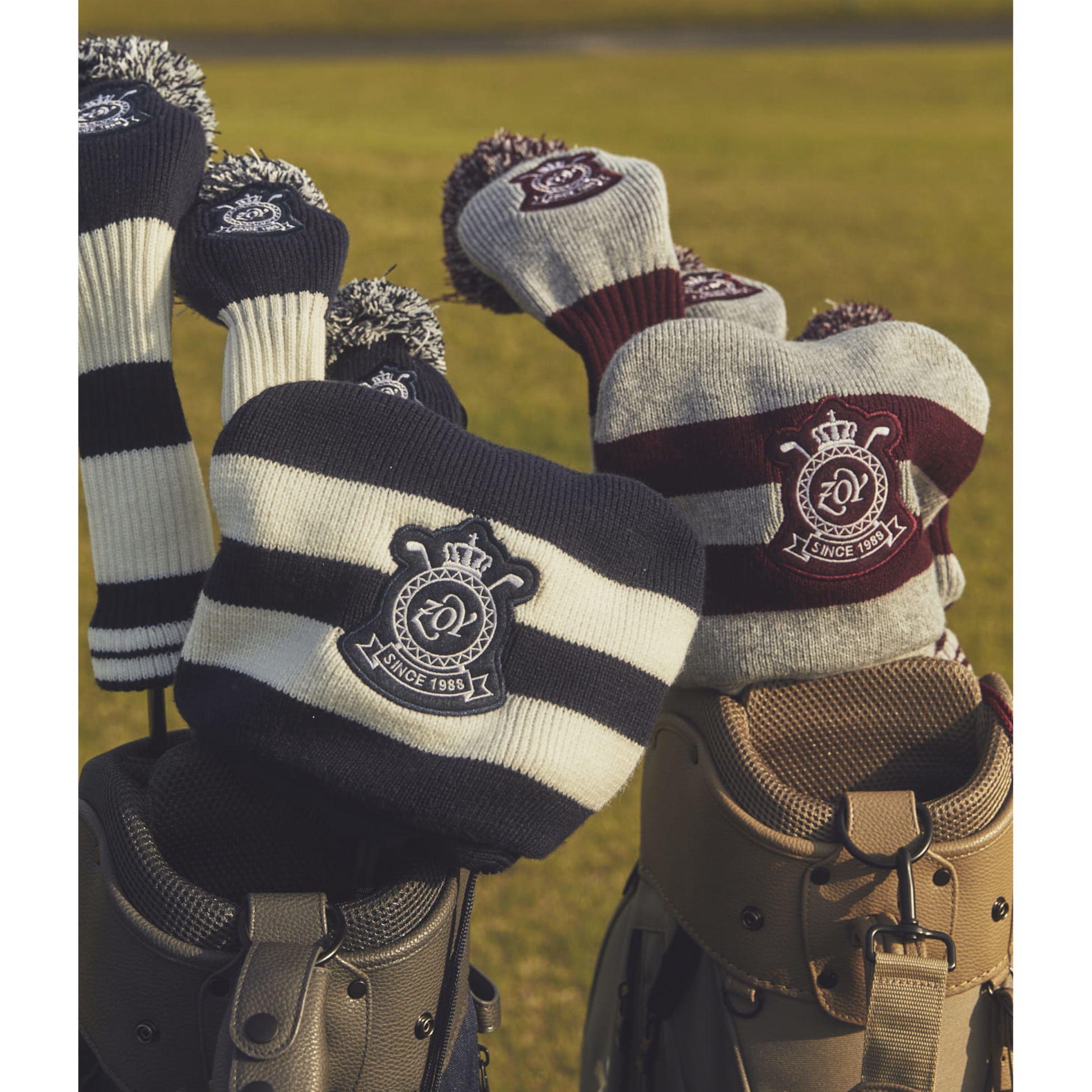 UNISEX ニットアイアンフード ネイビー