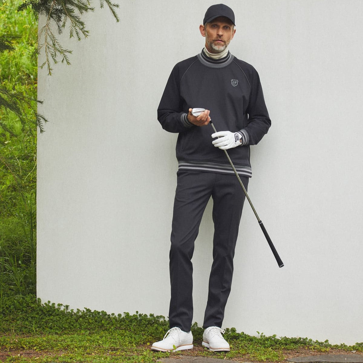 Men's 37.5 High Tension Half Long Sleeve Shirt, Ecru