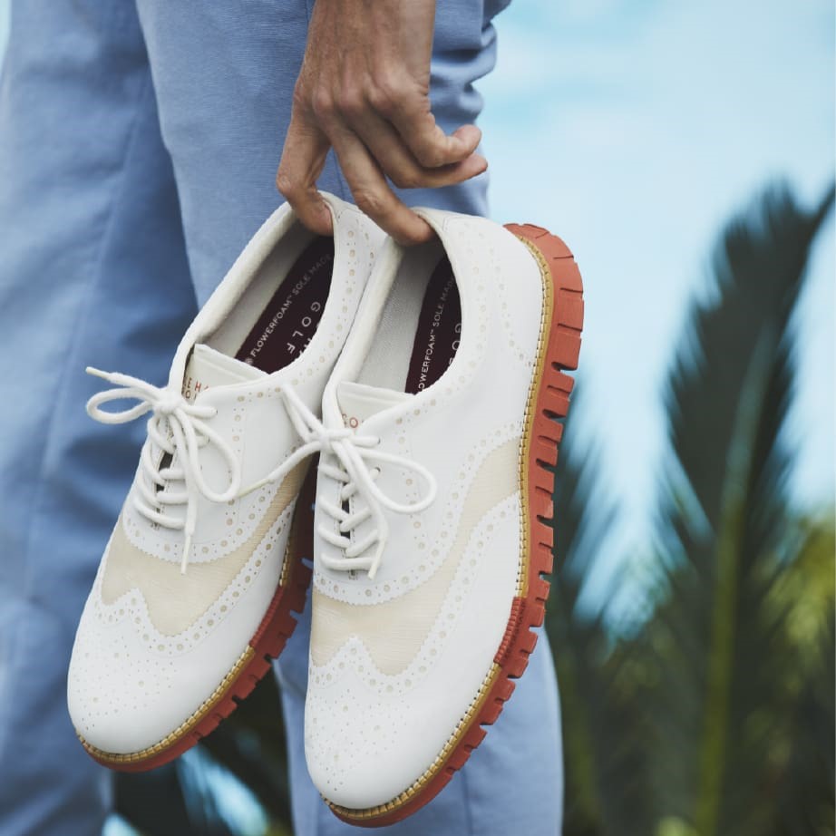 【COLE HAAN / ZOY exclusive color】MEN ZEROGRAND REMASTERED NO SEW WINGTIP GOLF