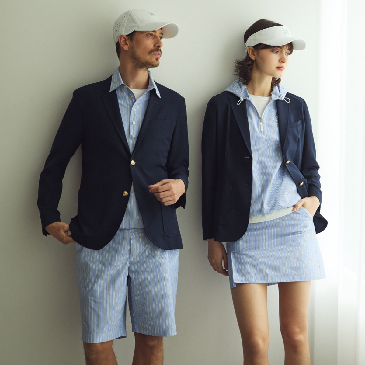 UNISEX サングラスホルダーキャップ ホワイト