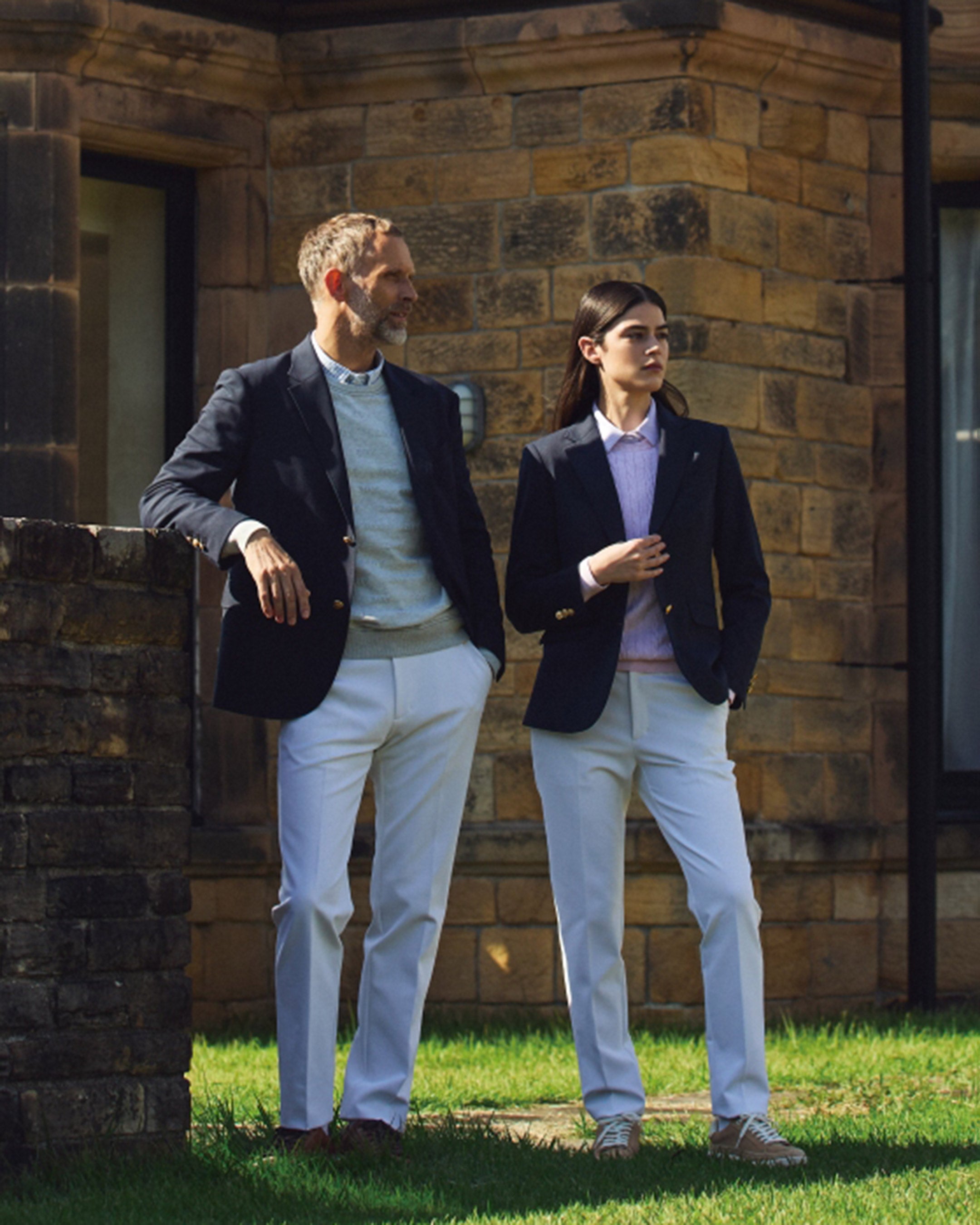 WOMEN ケーブルニット 長袖セーター ピンク