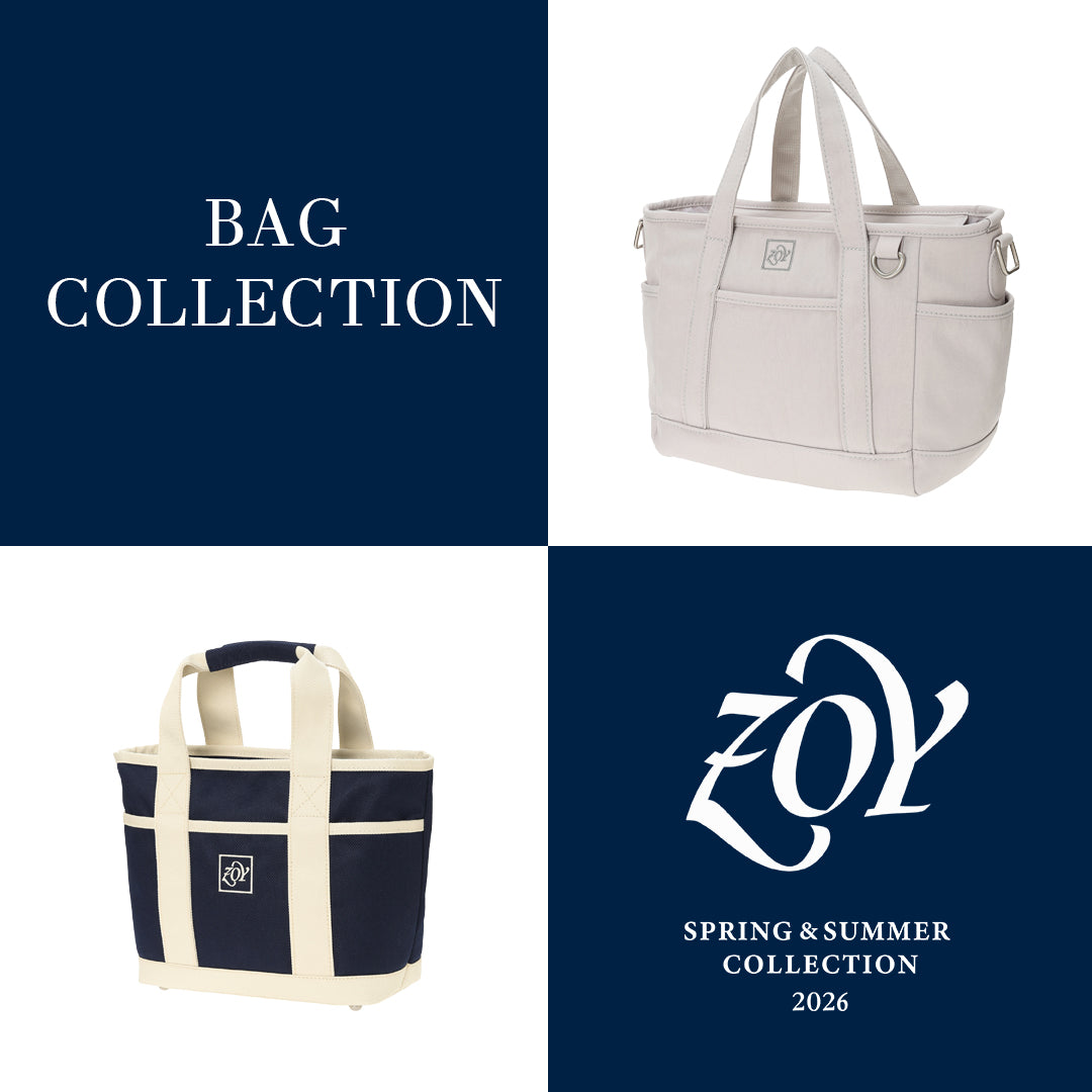 【ZOY GOLF BAG ESSENTIALS】ラウンドから日常まで - あなただけのゴルフスタイルに寄り添う、ZOYのバッグコレクション