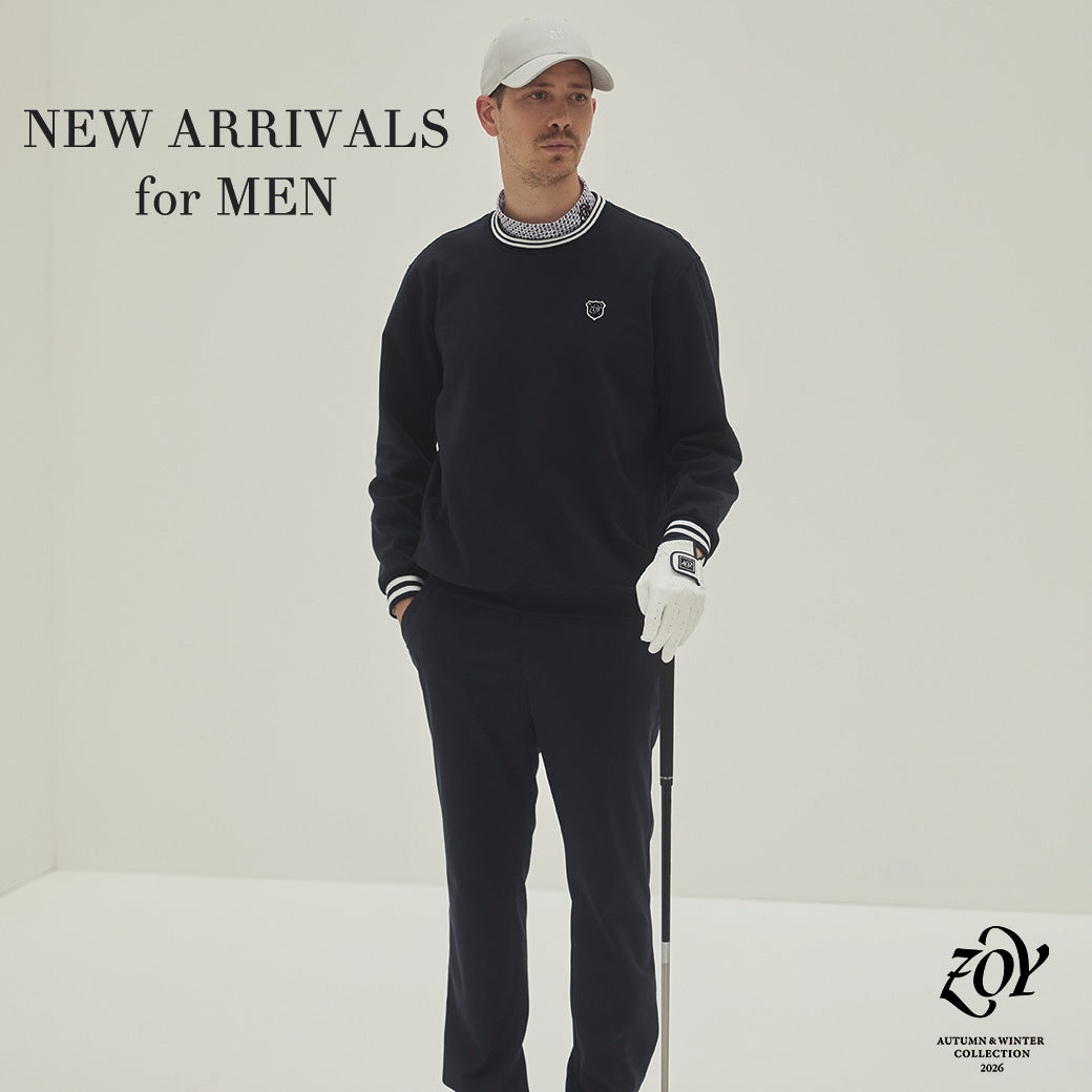 【MEN'S NEW ARRIVALS - 8 MODELS】更なる洗練を求める、全ての男性ゴルファーへ。スポーティッシュ＆エレガントを体現する「全8種類」のメンズ最新モデルがラインナップイン