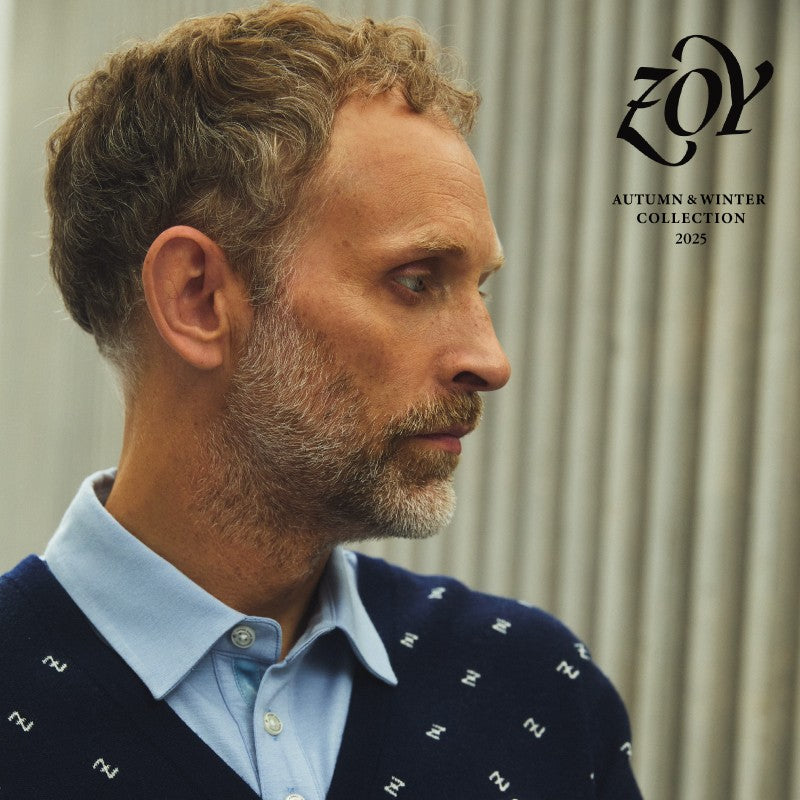 【ZOY - もう1つの冬の象徴／自然体で纏うエレガンス】ゼニア社が誇る高級梳毛糸の「素材の良さ」を味わい尽くす普遍の定番ラインに「カーディガンタイプ」の最新モデルが新登場。この冬、ZOYがお届けする「もう1つの自信作」をご紹介します