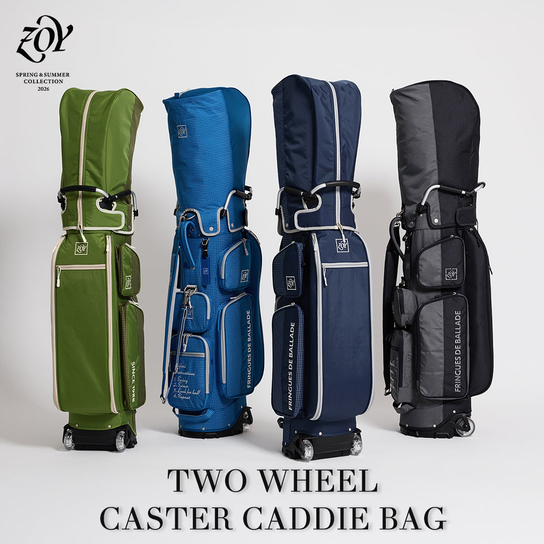 NEW COLORS - TWO WHEEL CADDIEBAG】キャディバッグの性能は、「重量