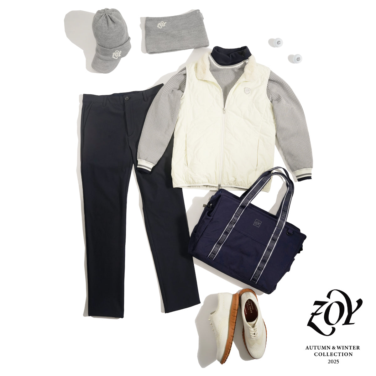 【2025年冬 - ウィンターシーズンの防寒は次のステージへ／MENS GOLF ACCESSORIES】更なる高みを求める、全ての男性ゴルファーへ。防寒性・保温性・伸縮性を兼ね備えた、真冬の防寒を「完成」に導くメンズアイテムの数々を、一挙に全面特集