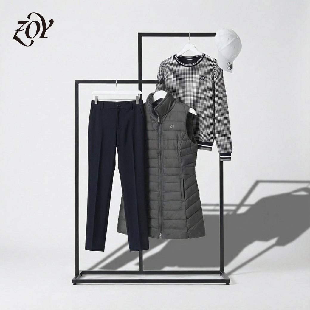 【冬を忘れさせるほどの、ぬくもりを／ZOY WOMENS COLLECTION】動きやすさも、暖かさも、シルエットも、その全てに妥協はしたくない。この冬、女性ゴルファーの「理想」を叶える「新しいトータルスタイリング」をご提案いたします