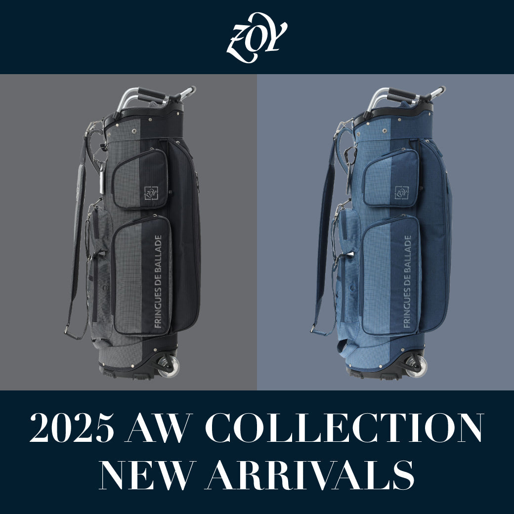 【完売キャディバッグ - 待望の新色が新入荷／予約販売開始】総重量わずか2.9kg。軽快さを約束する2輪仕様。9ポケットの収納力。今季を代表する「もう1つの名作キャディバッグ」が遂に公開