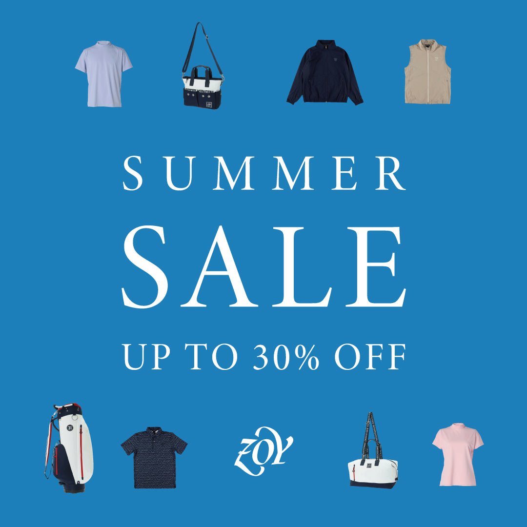 ZOY SUMMER SALE／セール商品追加のご案内】春夏最新モデルより「全16