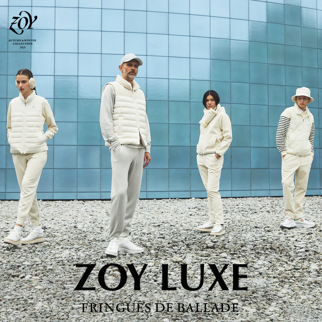 ZOY　今季　最新　アウター　新品未使用 ZOY最新コレクション／LUXE】至福の着用感と、卓越の機能性が、交差