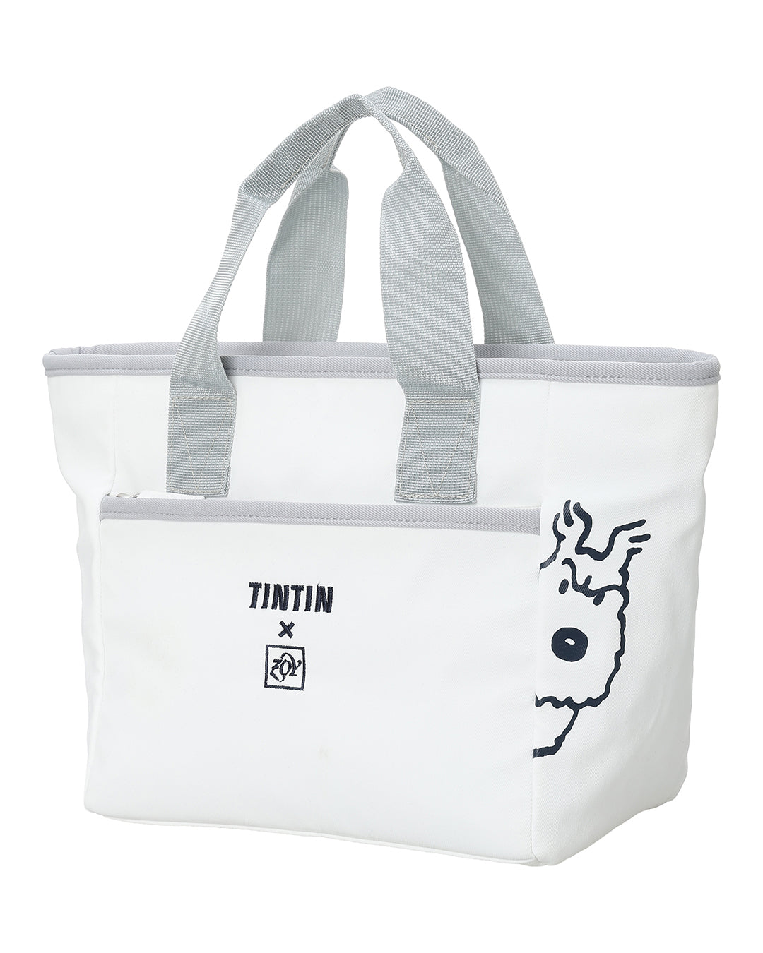 【 TINTIN × ZOY 】 UNISEX ツイルカートバッグ ホワイト