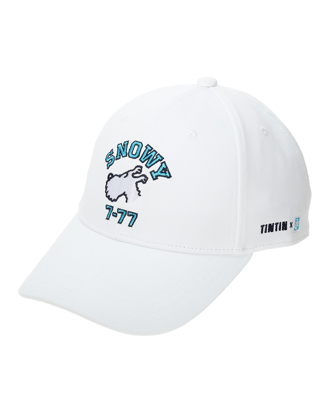 【 TINTIN × ZOY 】 UNISEX キャップ ホワイト