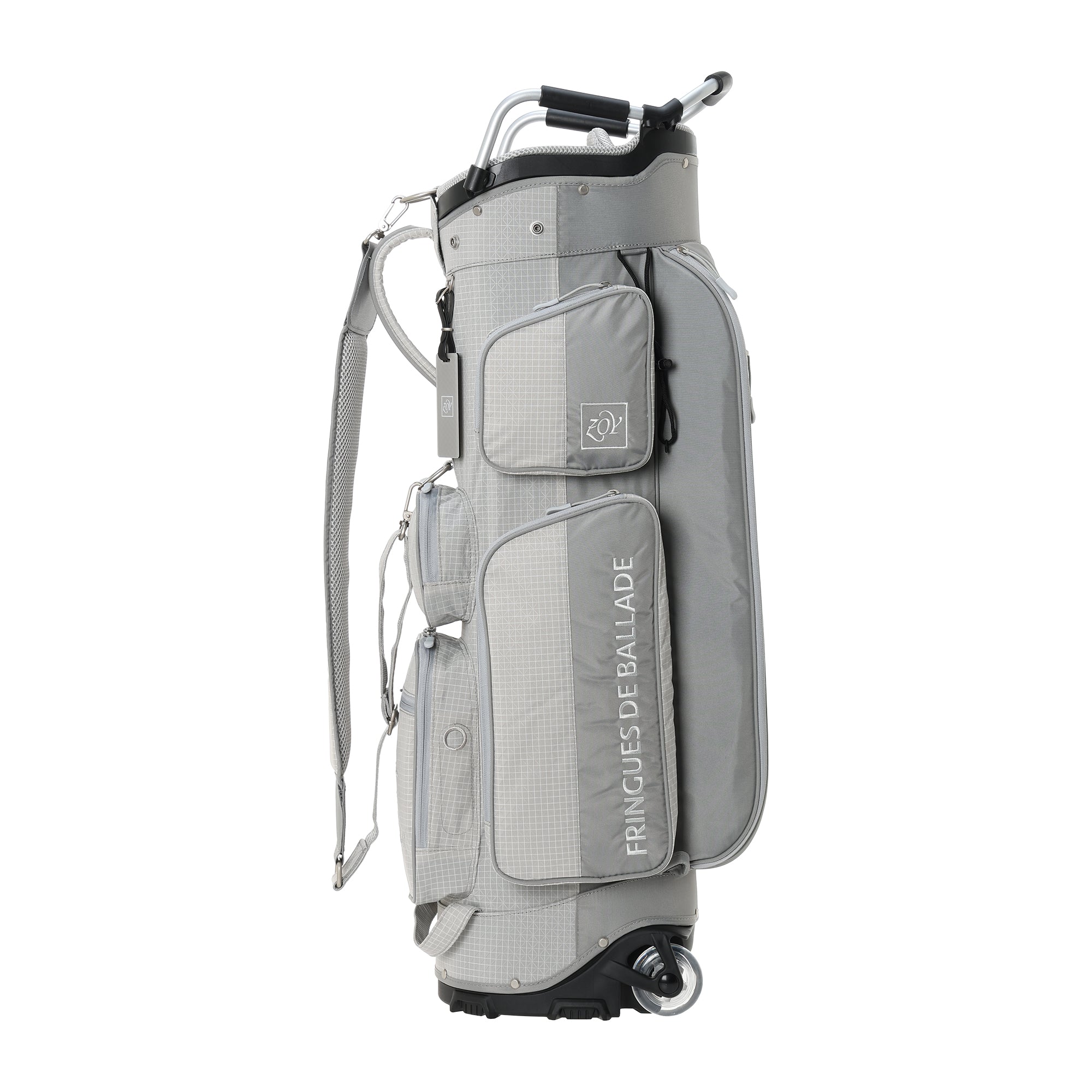 UNISEX 二輪キャディバッグ ライトグレー