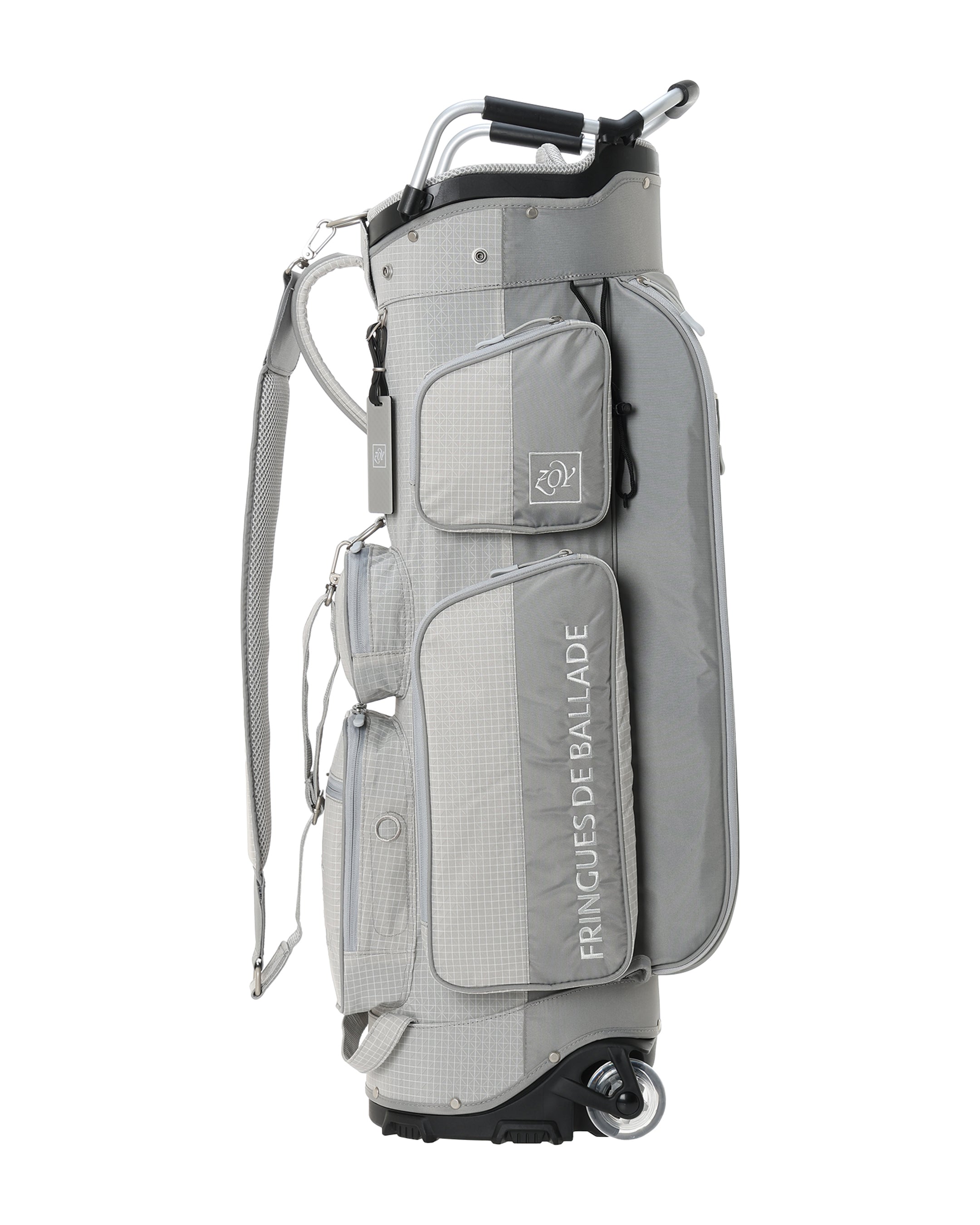 【直営店舗・公式EC限定カラー】UNISEX 二輪キャディバッグ ライトグレー