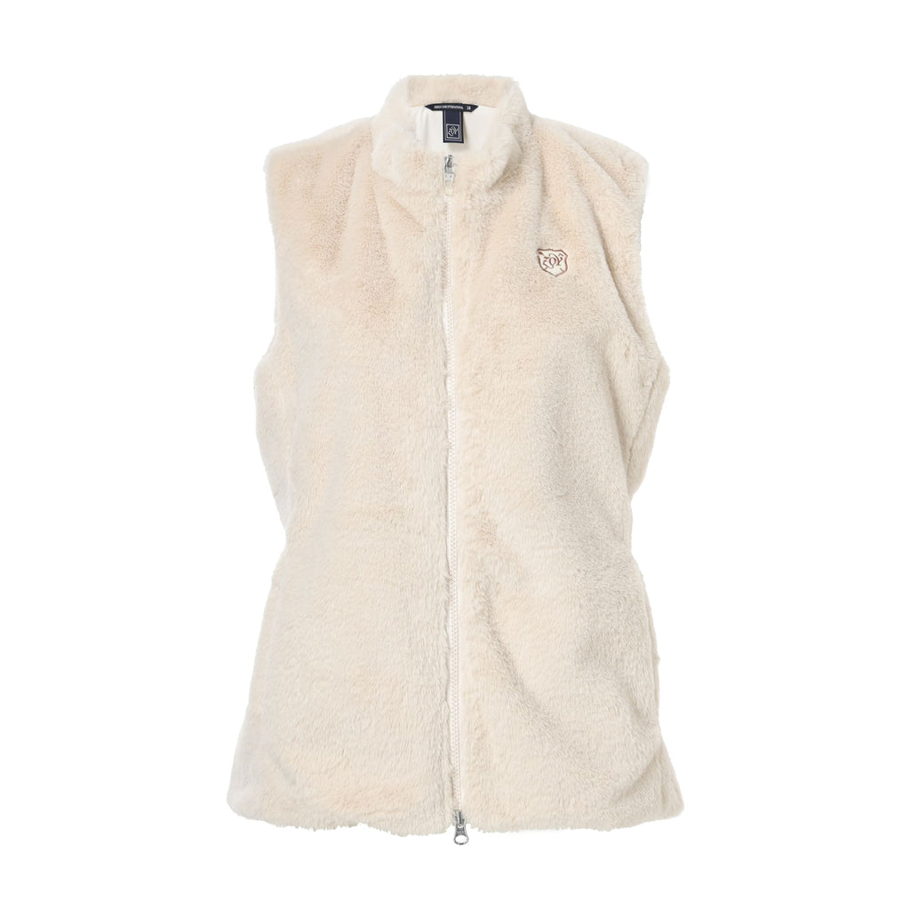 24AW新作】WOMENS FUR light ベスト クリーム 071644113