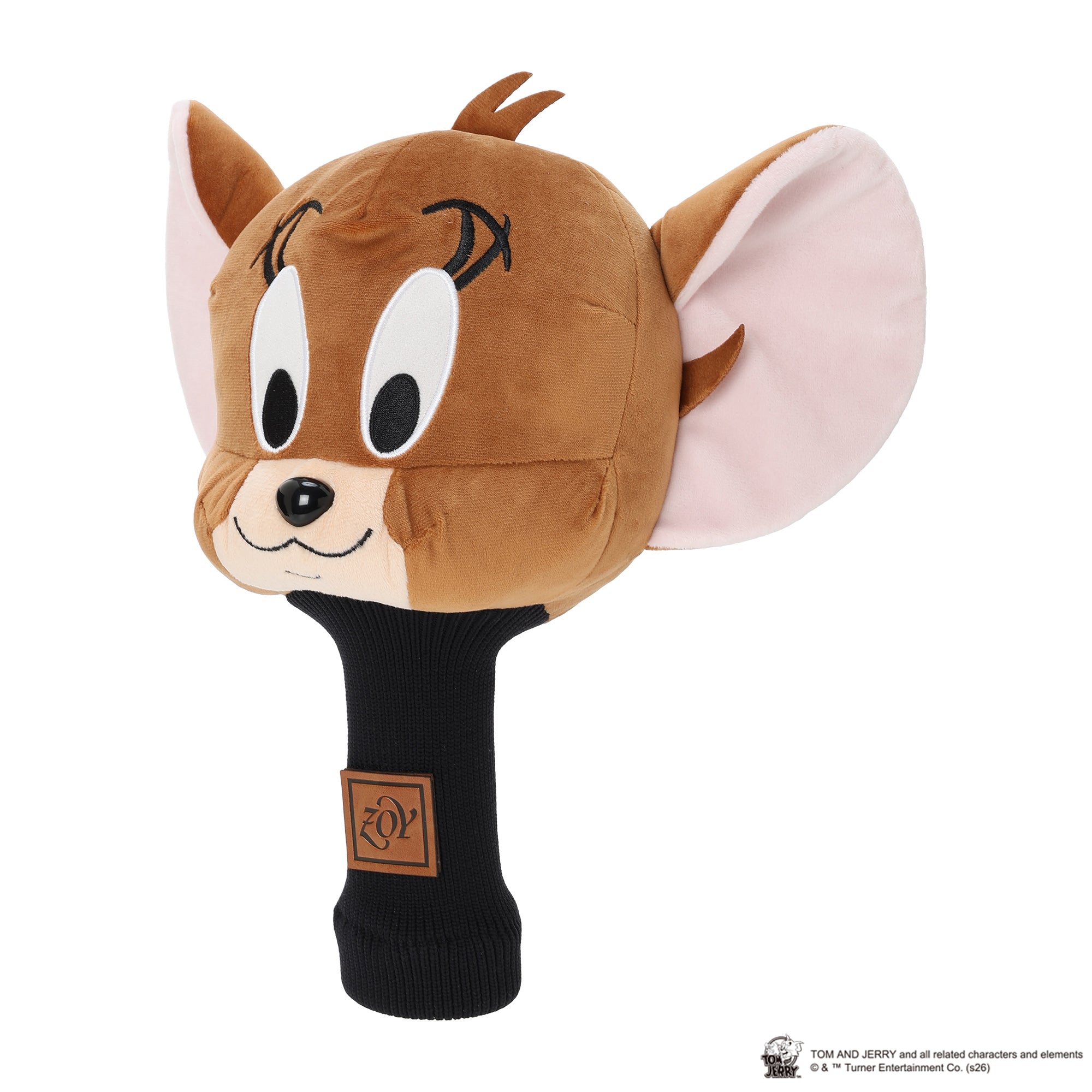 ZOY / TOM and JERRY  / UNISEX DRヘッドカバー「ジェリー」 ブラウン