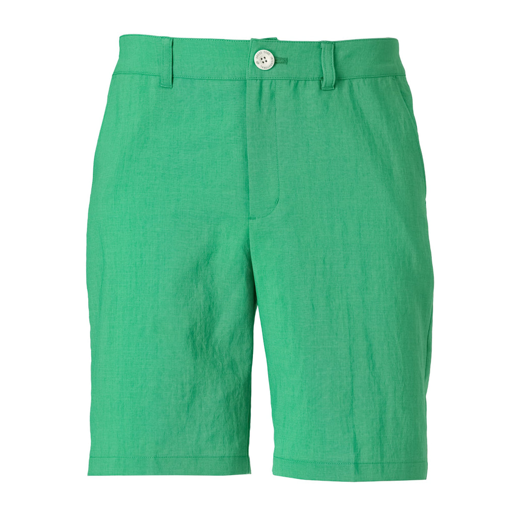 25SS新作】MEN EVALET Thick&Thin Stretch ショートパンツ グリーン 