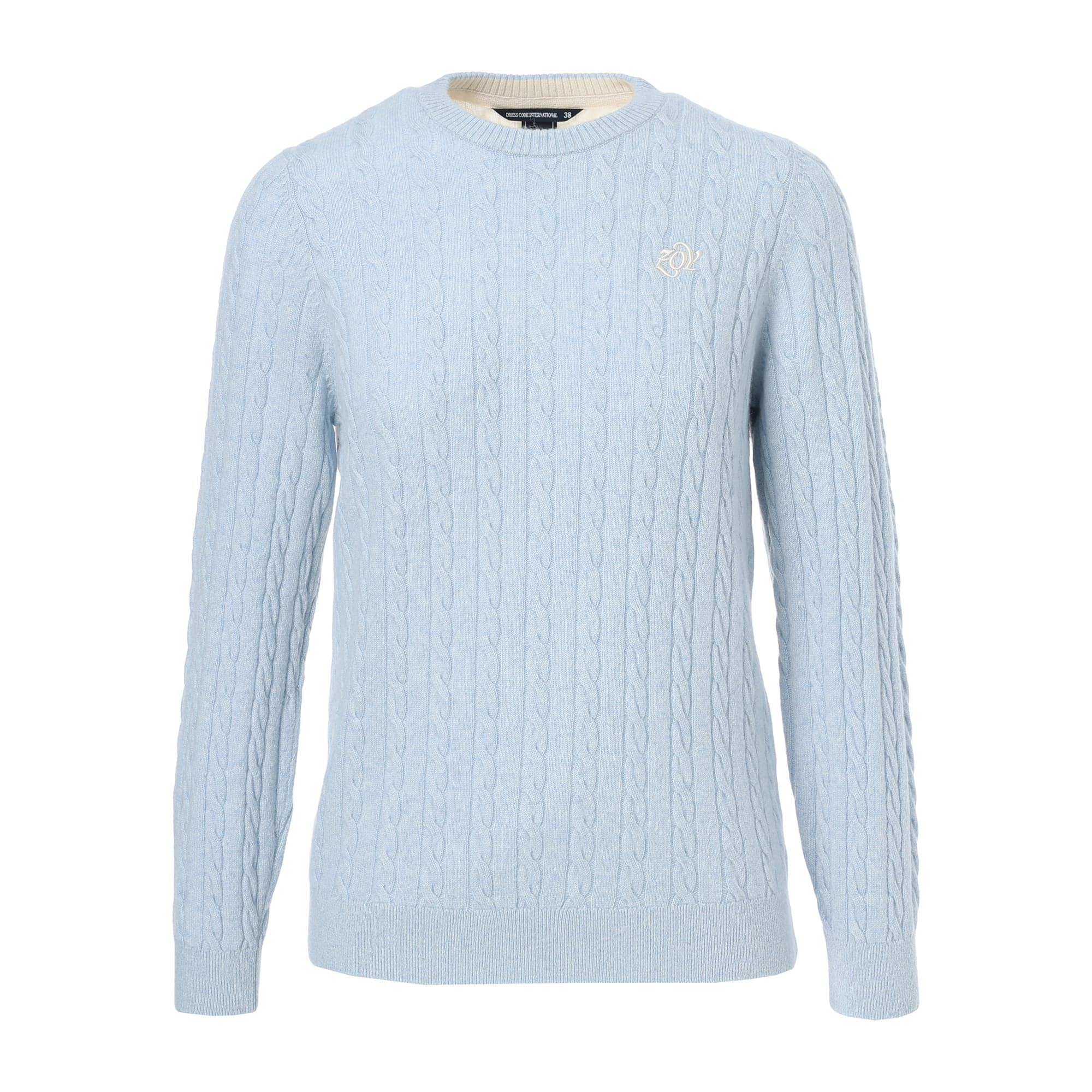 WOMEN Recycled CASHMERE 長袖セーター スカイ