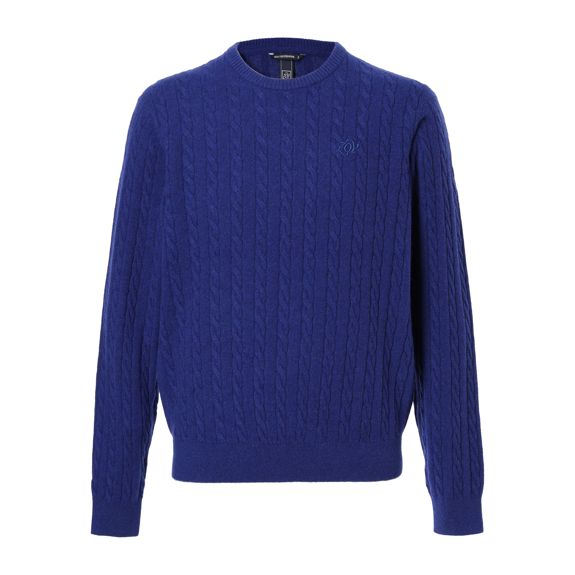 【24AW新作】MENS Recycled CASHMERE 長袖セーター ロイヤルブルー 071444711