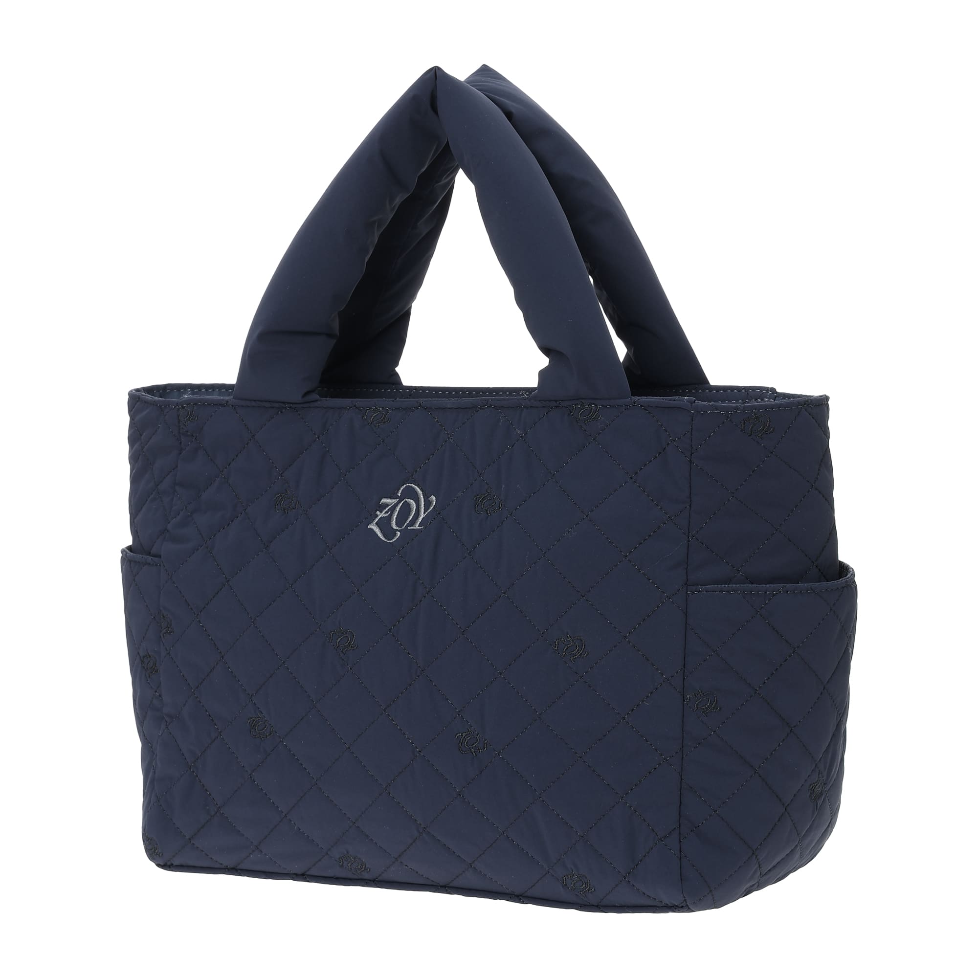 UNISEX キルトカートバッグ ネイビー