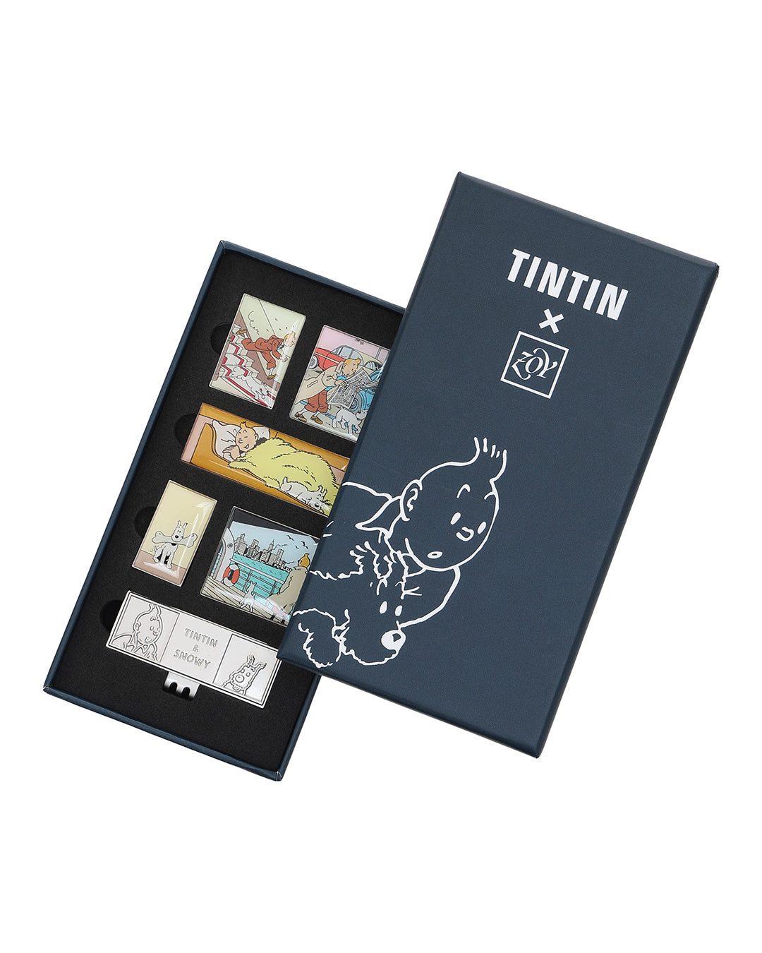 【 TINTIN × ZOY 】 UNISEX マーカーSET ネイビー