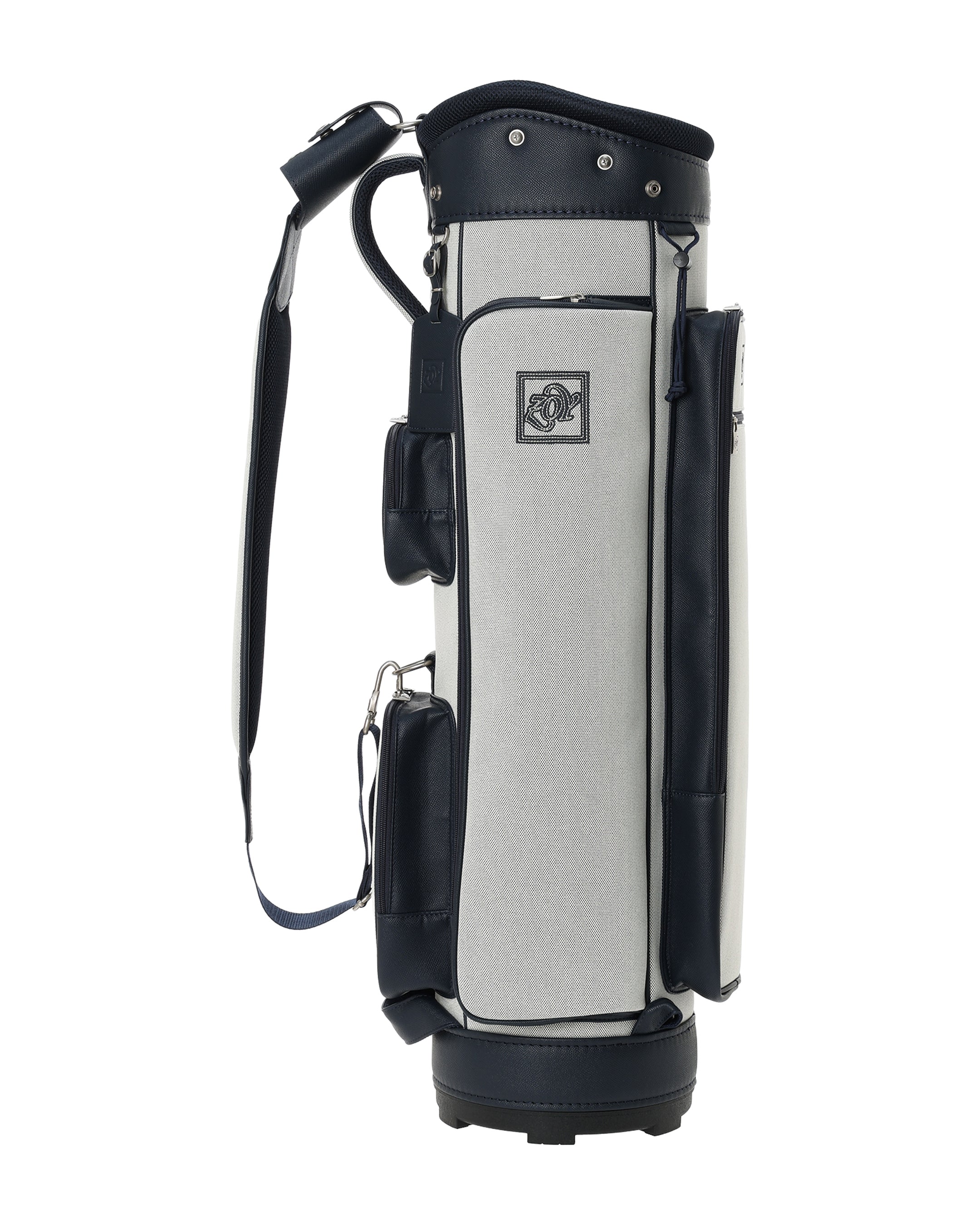 UNISEX キャンバスキャディバッグ ネイビー