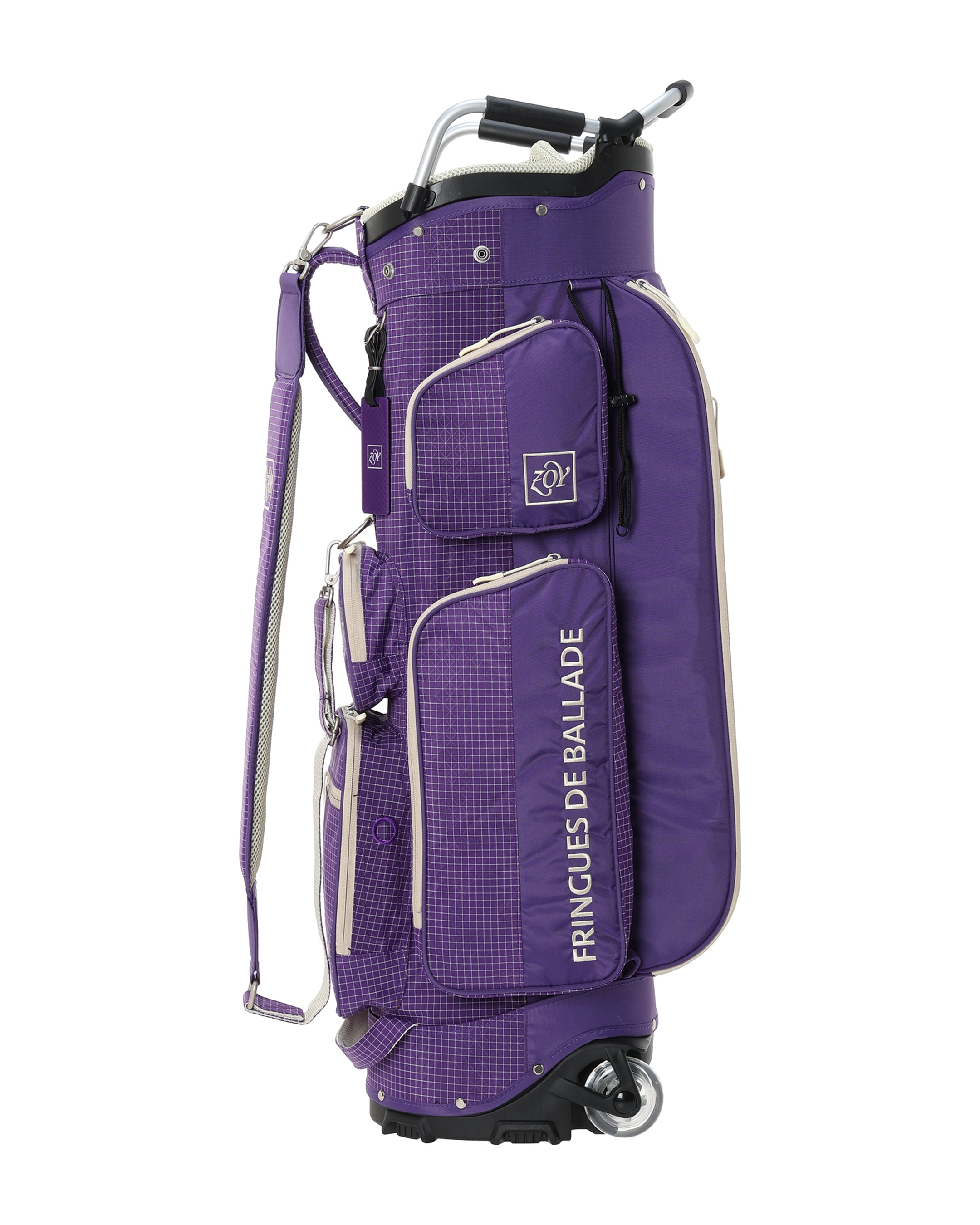 UNISEX 二輪キャディバッグ パープル
