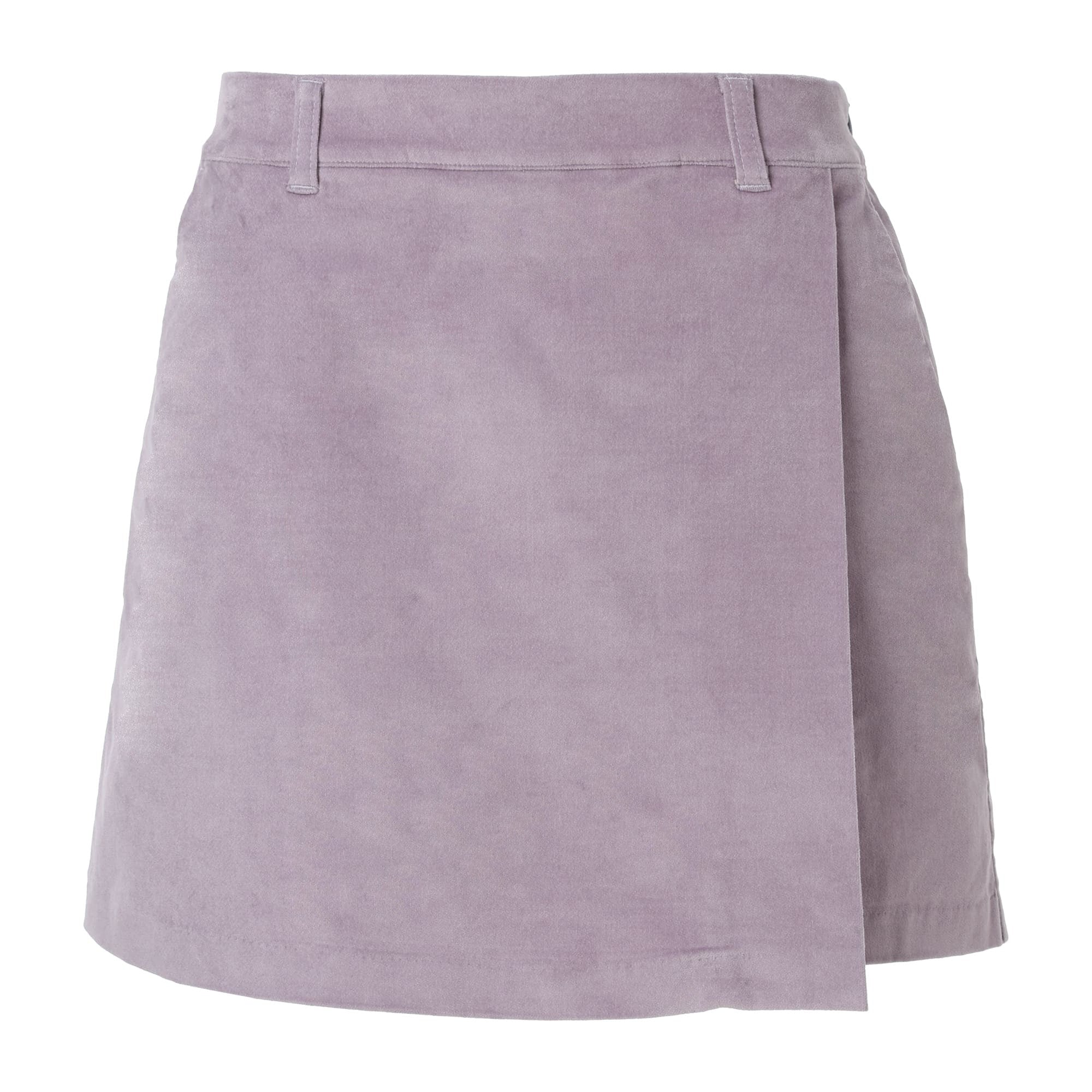 WOMEN COTTON velvetteen キュロット ラベンダー