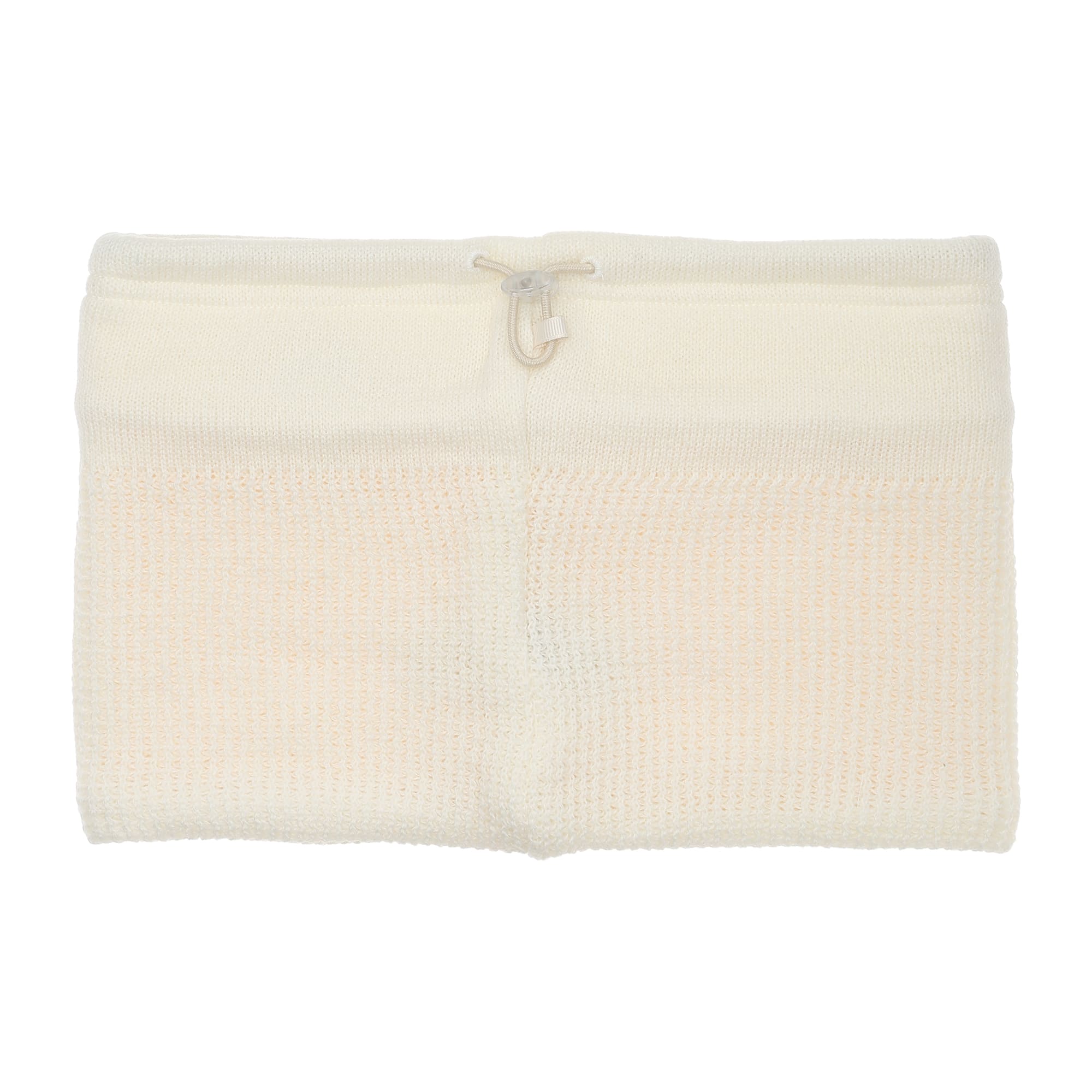 UNISEX ニットネックウォーマー ホワイト
