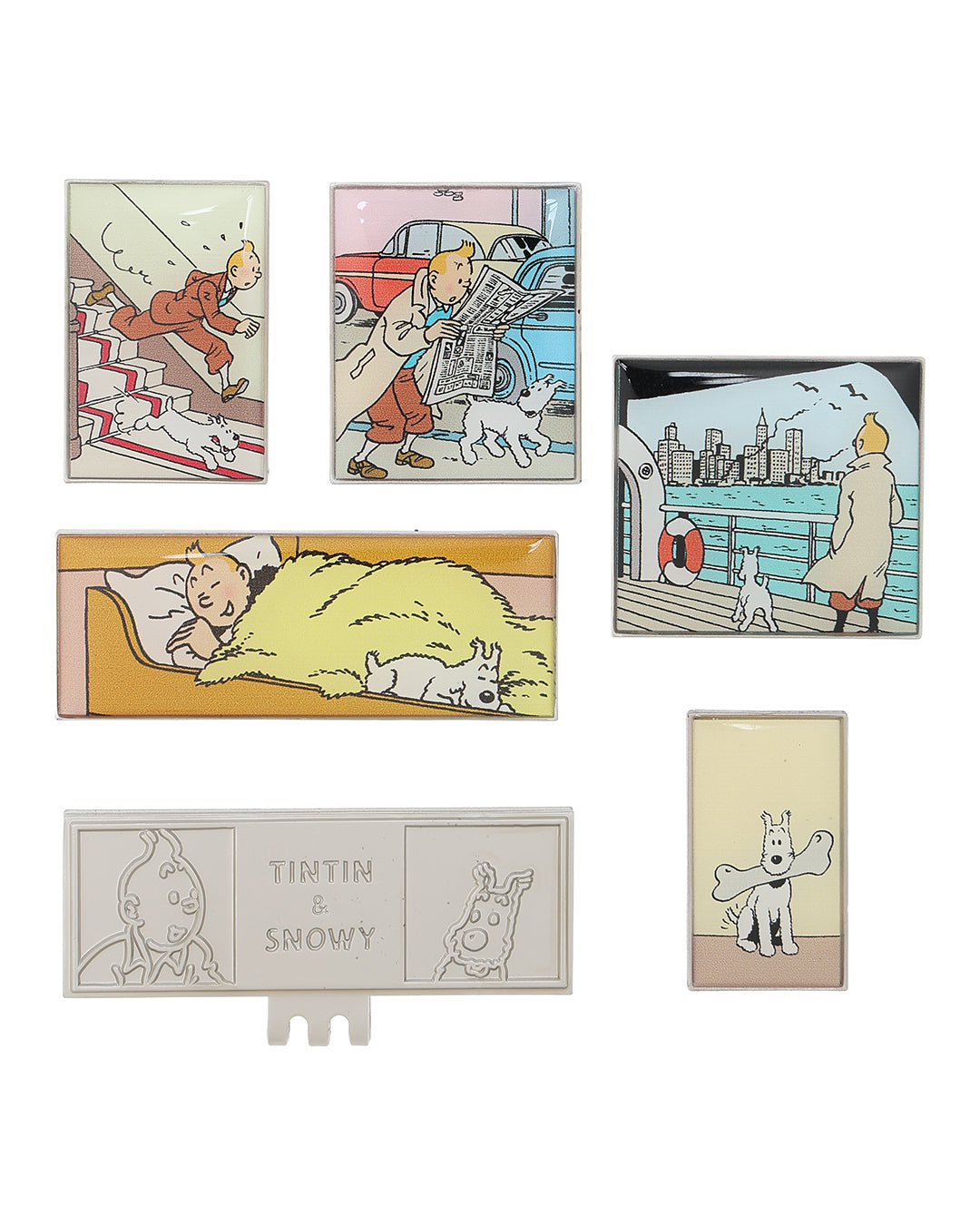 【 TINTIN × ZOY 】 UNISEX マーカーSET ネイビー