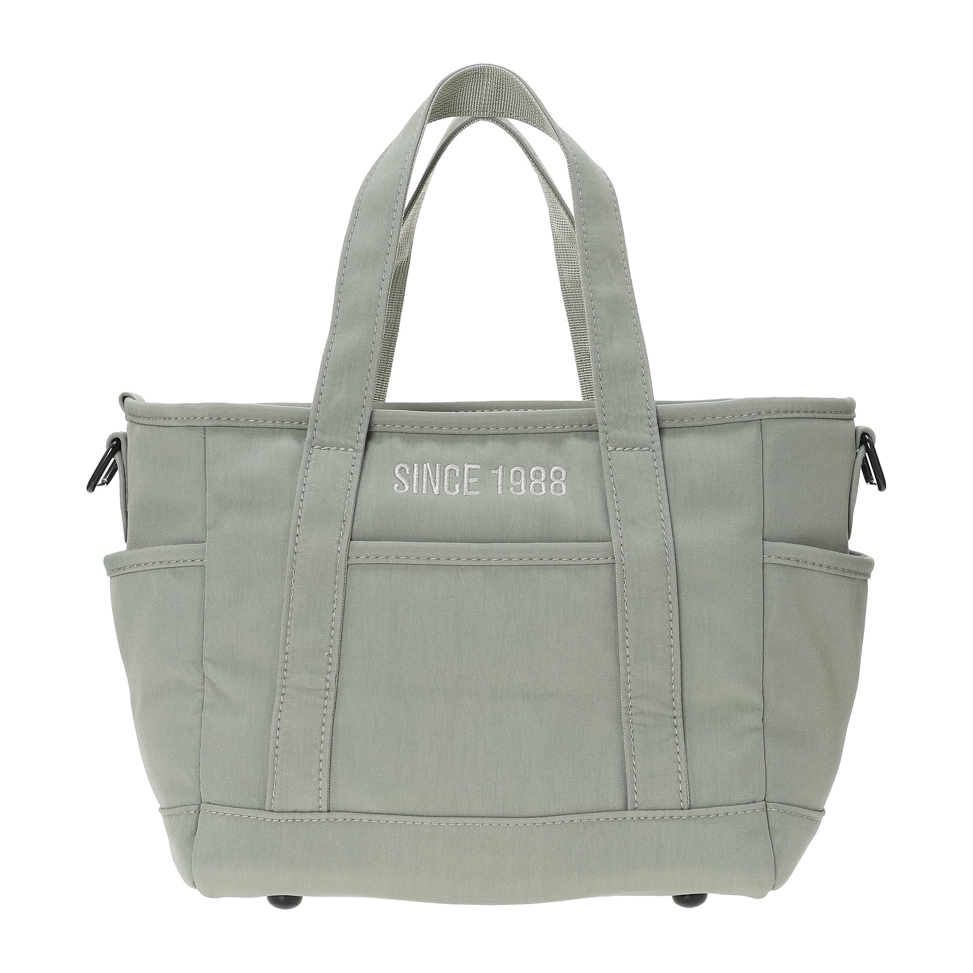 UNISEX ナイロンカートバッグ グレー