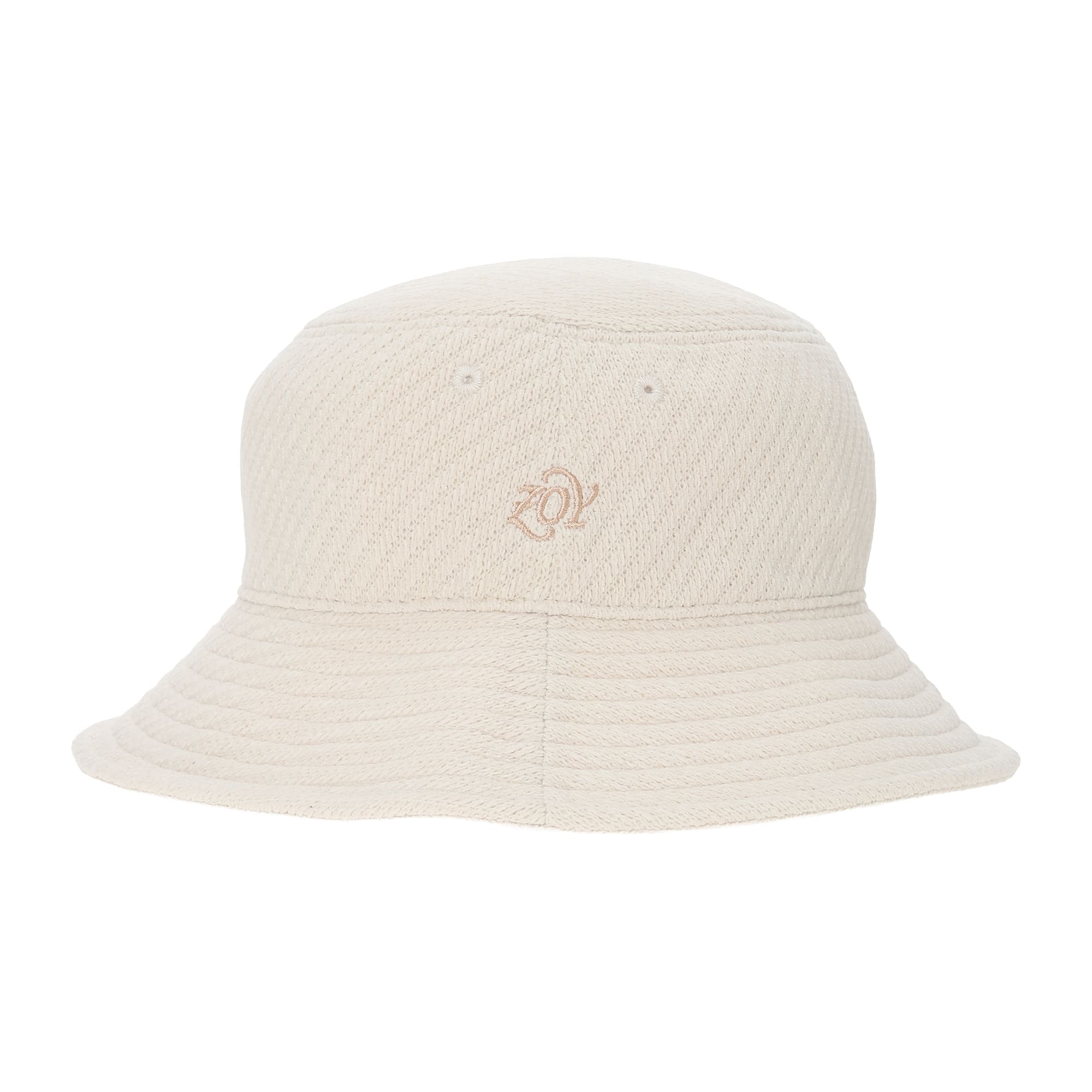 UNISEX リサイクルモールカルゼハット クリーム