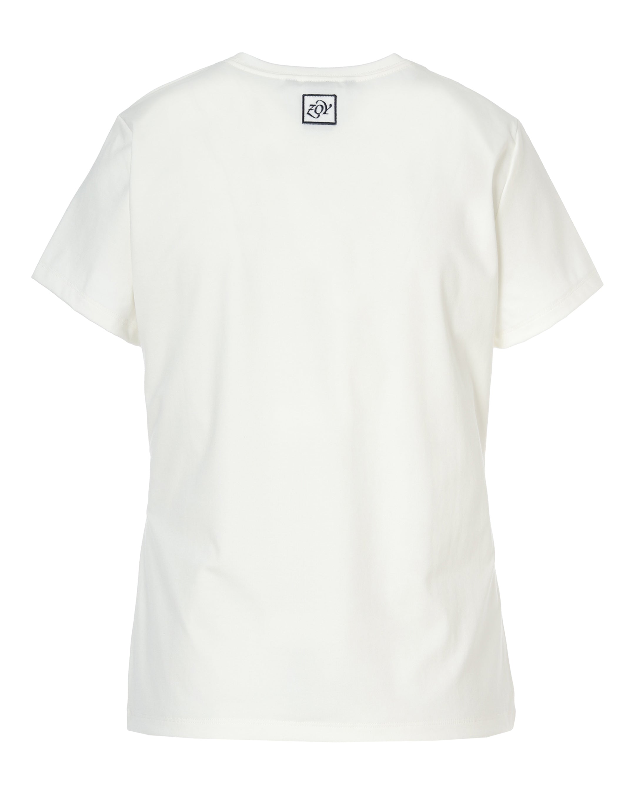 WOMEN ナイロンベアスムース 半袖Tシャツ ホワイト