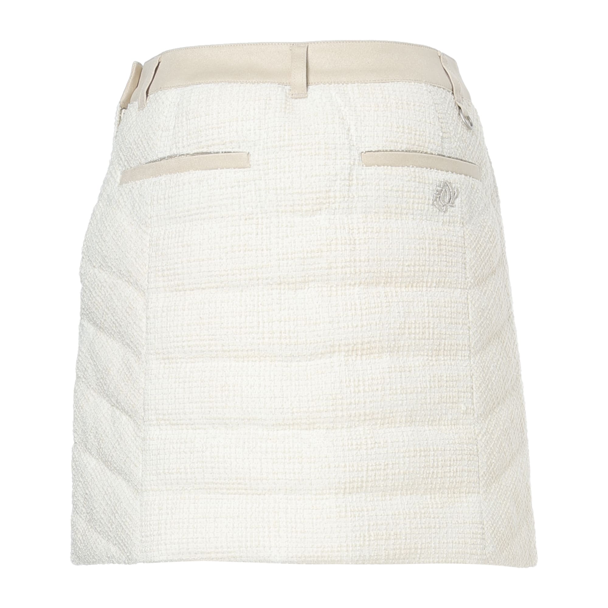 WOMEN LUXE ダウンスカート クリーム