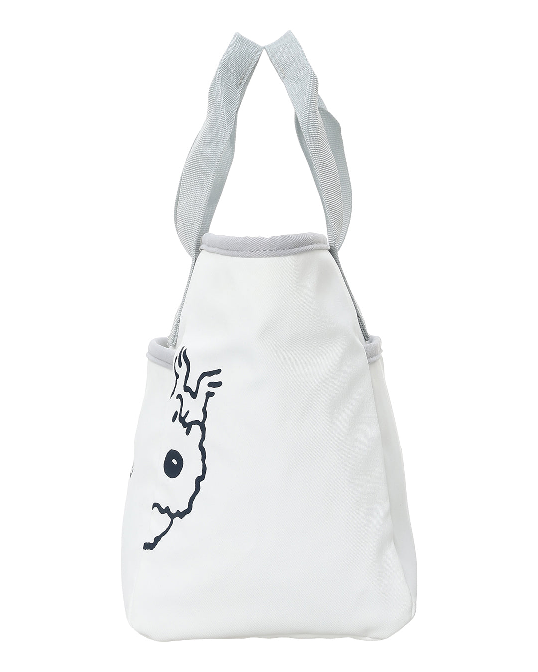TINTIN × ZOY 】 UNISEX ツイルカートバッグ ホワイト